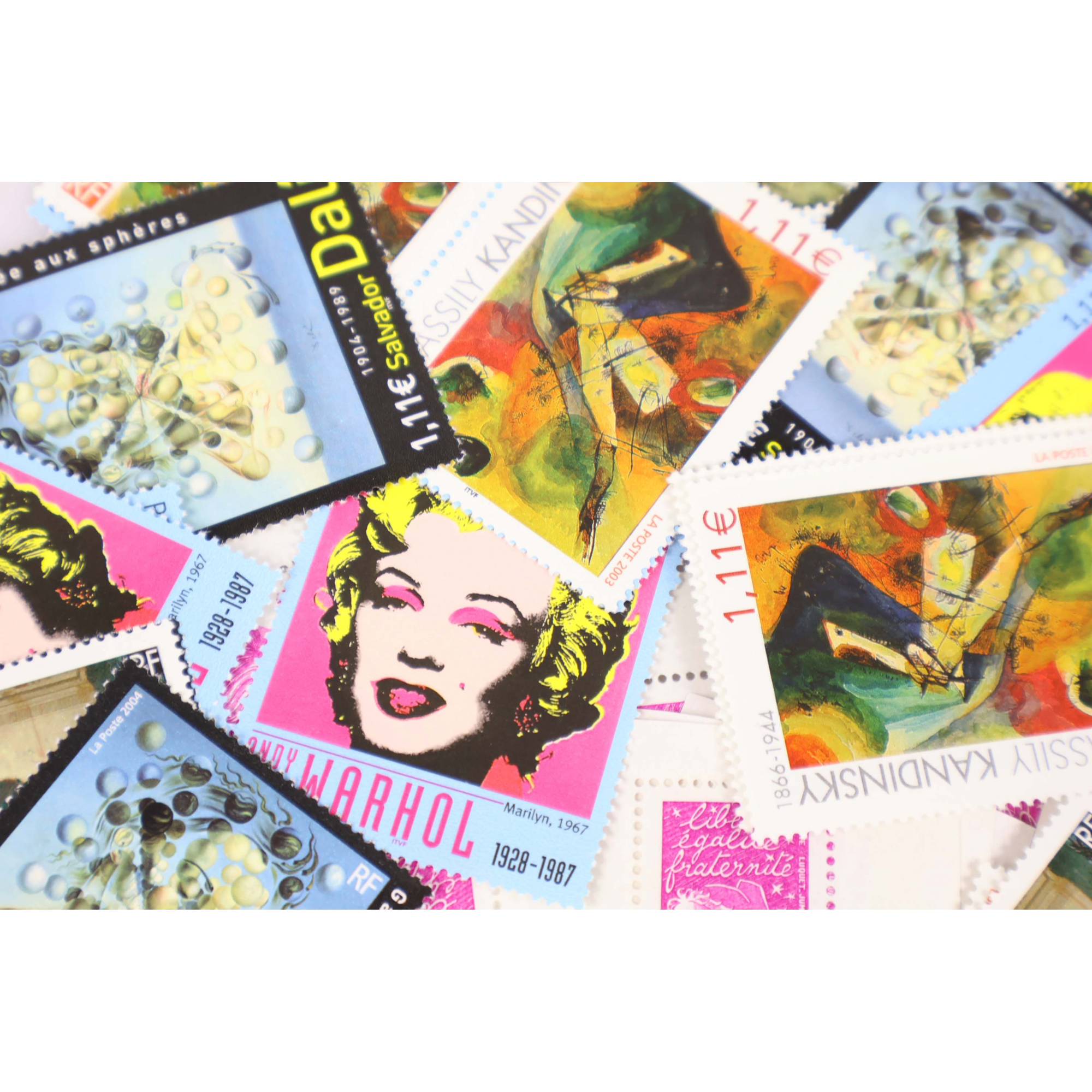 LOT DE 100 TIMBRES FRANCE NEUFS AFFRANCHISSEMENT 1.11 EUROS, SOUS FACIALE