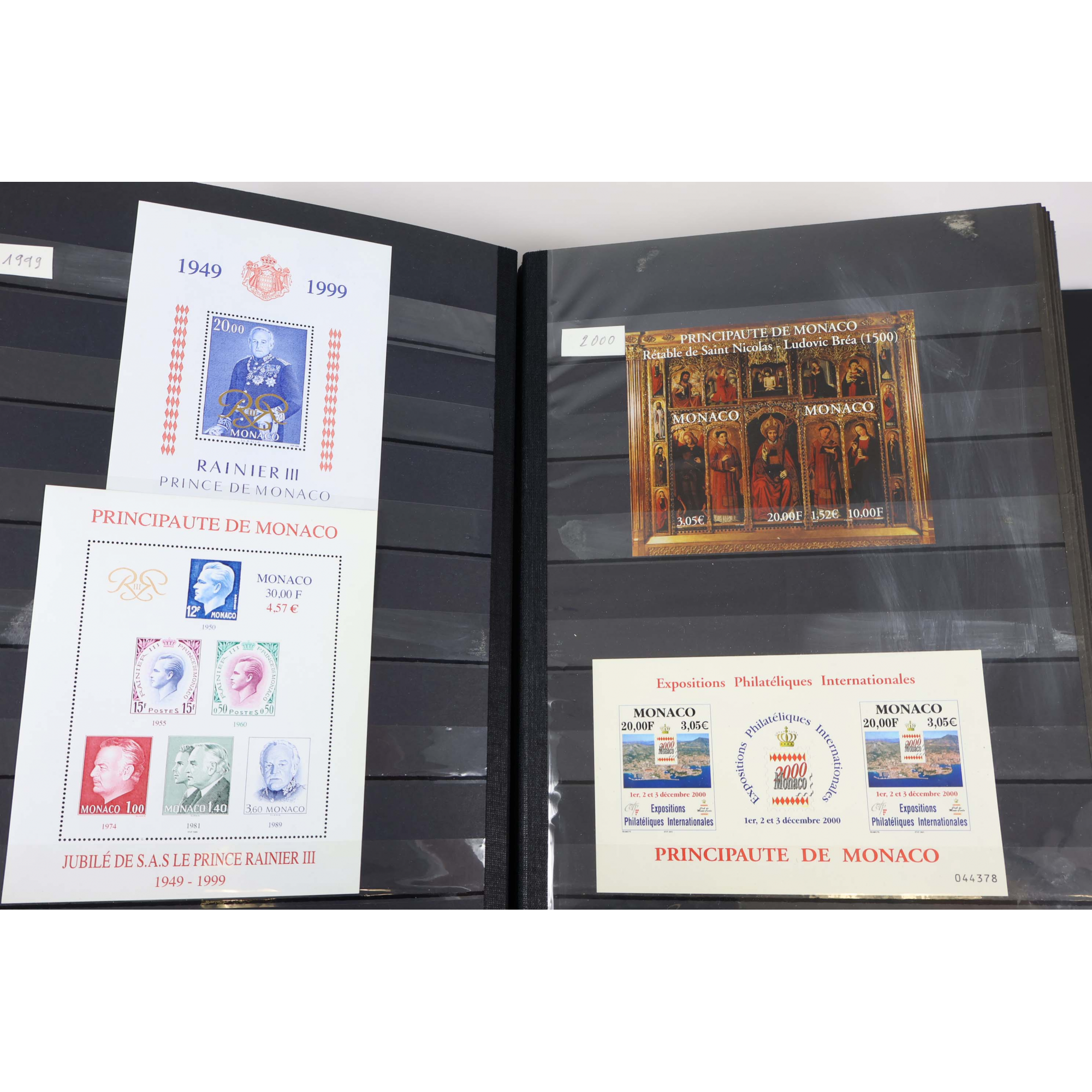 MONACO COLLECTION BLOCS-FEUILLETS/PRÉOBLITÉRÉS/CARNETS 1981-2006 TIMBRES NEUFS**