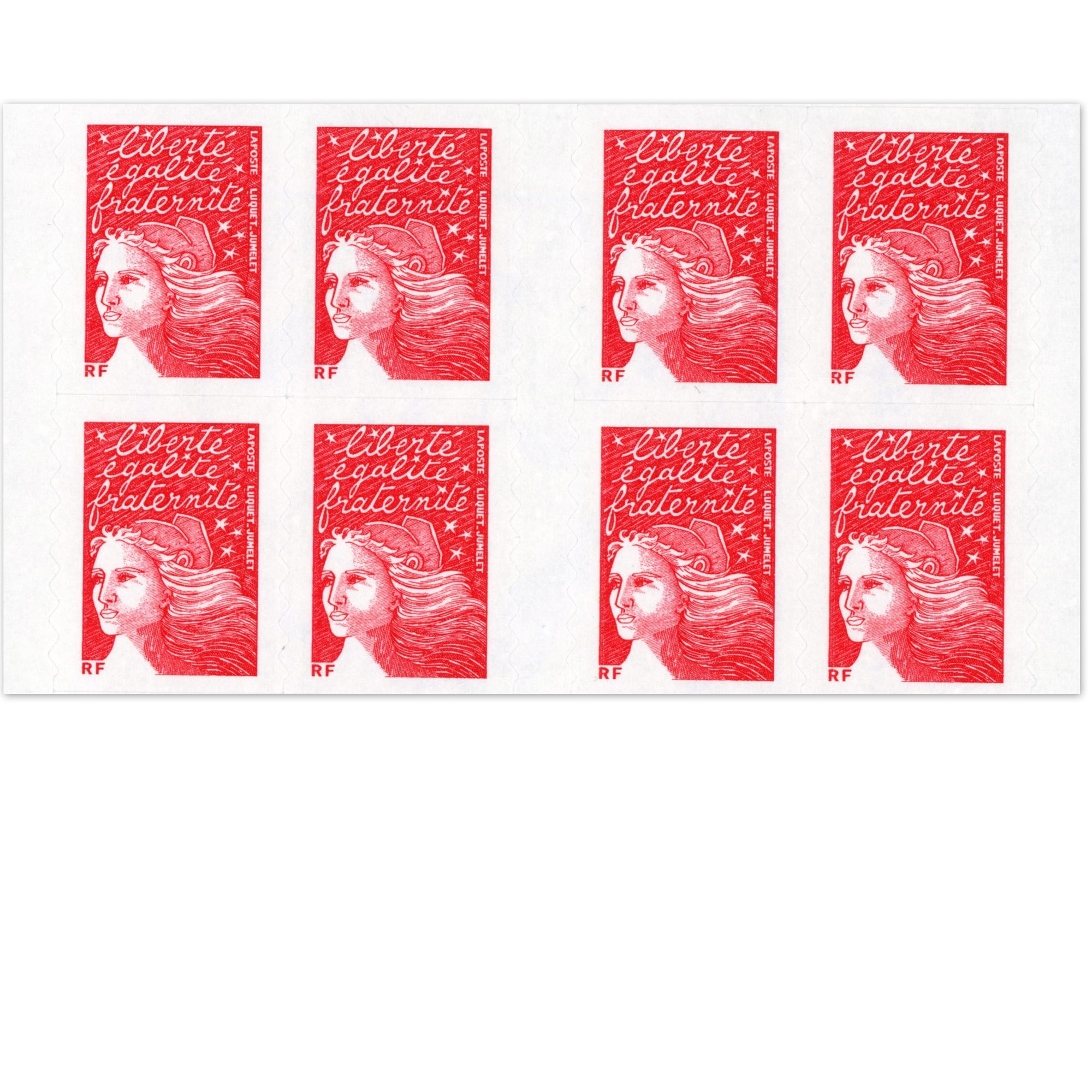 CARNET FRANCE 3419-C11 DE 20 TIMBRES POUR AFFRANCHIR MARIANNE ROUGE DU 14 JUILLET