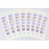 LOT 25 CARNETS BC2360A PERSONNAGES CÉLÈBRES 1985 TIMBRES NEUFS**, FACIALE 43.44€