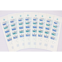 LOT 30 CARNETS BC2400A PERSONNAGES CÉLÈBRES 1986 TIMBRES NEUFS**, FACIALE 44.82€