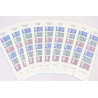 LOT 30 CARNETS BC2460 PERSONNAGES CÉLÈBRES 1987 TIMBRES NEUFS**, FACIALE 56.25€