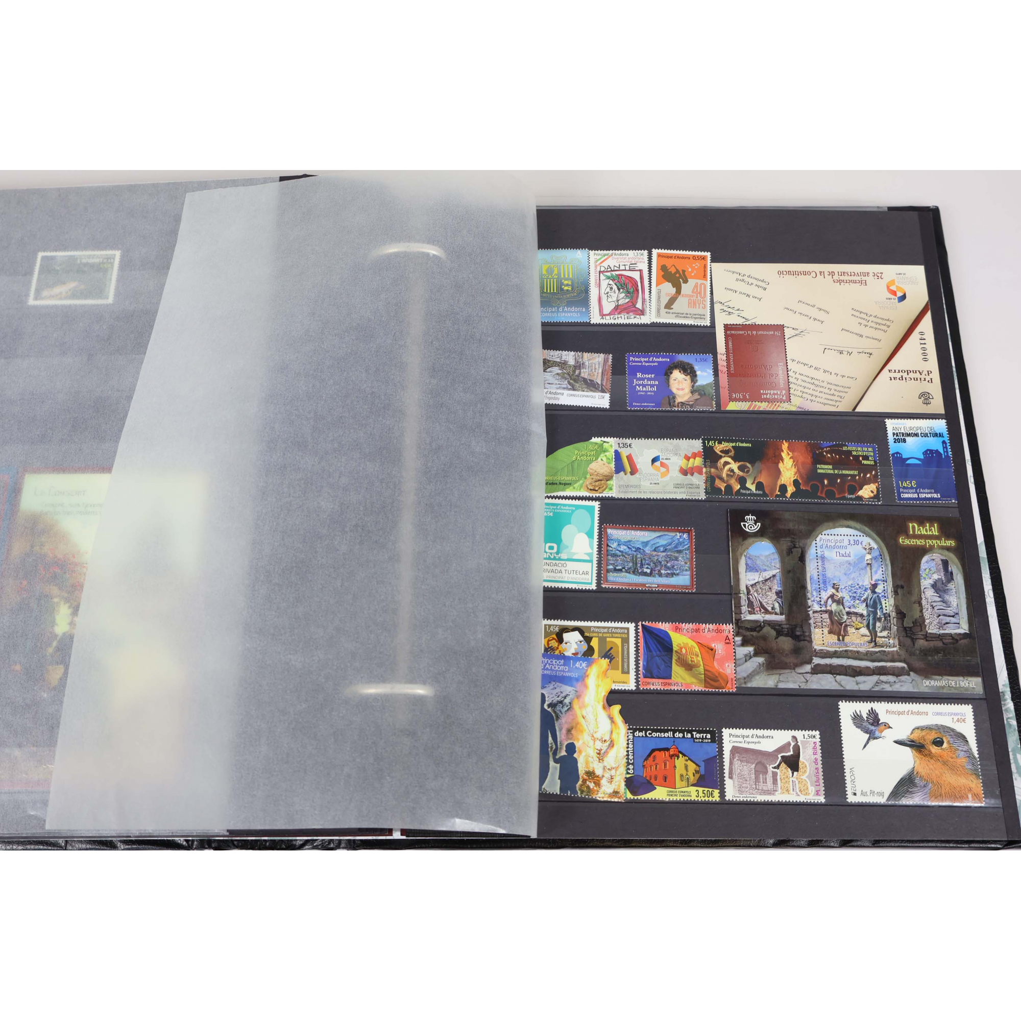 ANDORRE COLLECTION JUSQU'A 2020 AVEC DOUBLES, TIMBRES NEUFS** FACIALE 937 EUROS