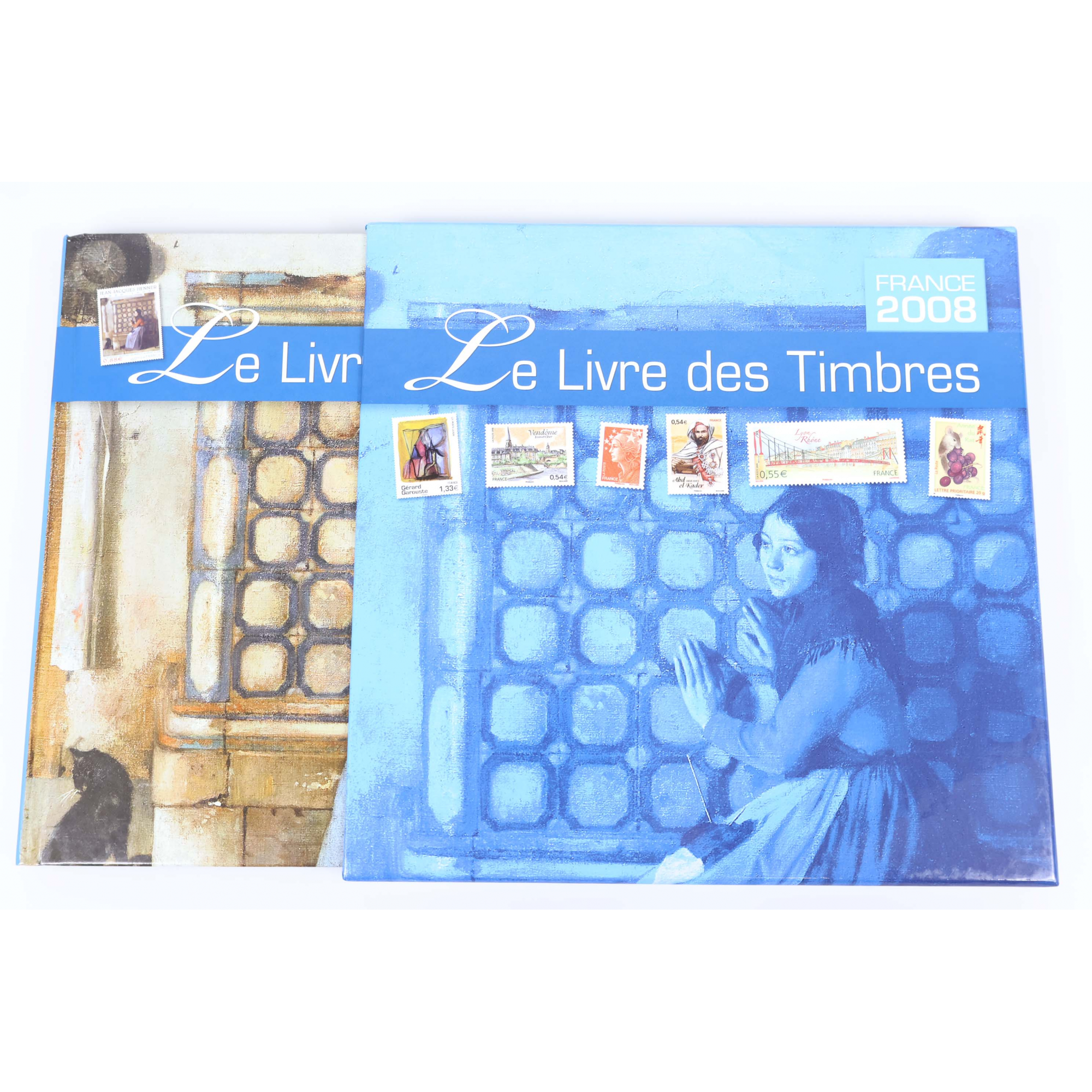 LE LIVRE DES TIMBRES FRANCE ANNÉE 2008 AVEC BOITIER - COMPLET - TIMBRES NEUFS**