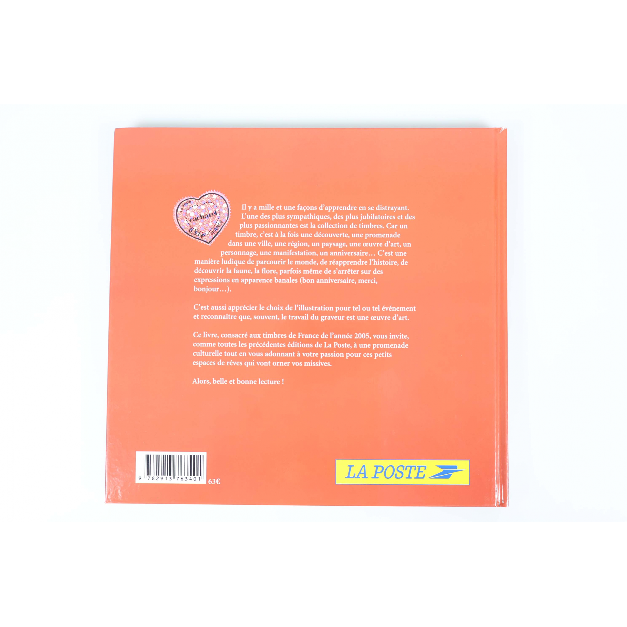 LE LIVRE DES TIMBRES FRANCE ANNÉE 2005