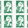 CARNET FRANCE 2358-C17 MARIANNE VERTE DE BALEZ 12 TIMBRES POUR AFFRANCHIR 20g