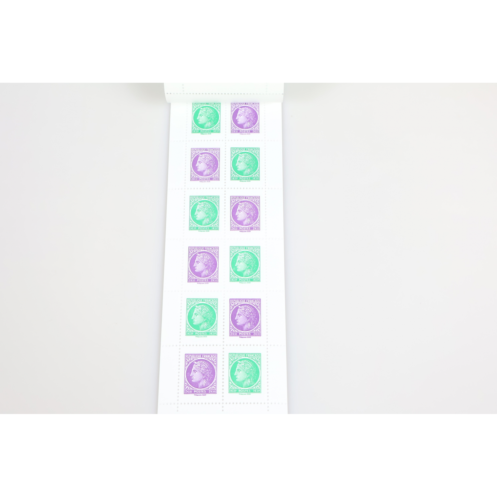 FRANCE CARNET COMPO VARIABLE N°1536 - 80 ANS CÉRÈS DE MAZELIN NEUFS** 2025