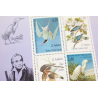 LOT 40 BLOCS N° 18 J.J AUDUBON, TIMBRES NEUFS** EN FRANCS VALEUR FACIALE 87.20€