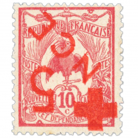 COLONIES NOUVELLE CALÉDONIE N° 110a, TIMBRE NEUF** SIGNÉ EXPERT CHEZ BRUN - 1915