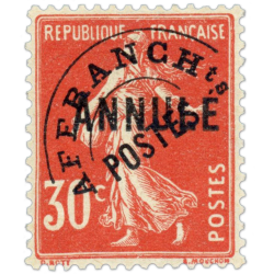 FRANCE COURS D'INSTRUCTION PRÉO N° 58-CI 1, TIMBRE NEUF* SIGNÉ EXPERT CHEZ BRUN