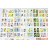 LOT DE 200 TIMBRES VALIDITÉS PERMANENTES AFFRANCHISSEMENT LETTRES VERTES FRANCE