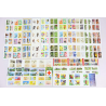 LOT DE 200 TIMBRES VALIDITÉS PERMANENTES AFFRANCHISSEMENT LETTRES VERTES FRANCE