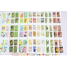 LOT DE 200 TIMBRES VALIDITÉS PERMANENTES AFFRANCHISSEMENT LETTRES VERTES FRANCE