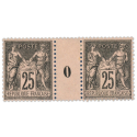 FRANCE MILLÉSIME TIMBRES N° 97 NEUFS* EMIS EN 1900 SIGNÉS PAR EXPERT CHEZ BRUN