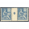 FRANCE MILLÉSIME TIMBRES N° 114 NEUFS* EMIS EN 1900 SIGNÉS PAR EXPERT CHEZ BRUN