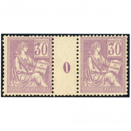 FRANCE MILLÉSIME TIMBRES N° 115 NEUFS* EMIS EN 1900 SIGNÉS PAR EXPERT CHEZ BRUN