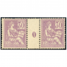 FRANCE MILLÉSIME TIMBRES N° 115 NEUFS* EMIS EN 1900 SIGNÉS PAR EXPERT CHEZ BRUN