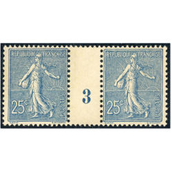 FRANCE MILLÉSIME TIMBRES N° 132 NEUFS* EMIS EN 1903 SIGNÉS PAR EXPERT CHEZ BRUN