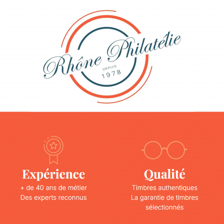 FRANCE BLOC N° 10a NON DENTELÉ, TIMBRES NEUFS** SIGNÉ EXPERT CHEZ BRUN LUXE
