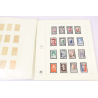 FRANCE, COLLECTION TIMBRES NEUFS/OBLITÉRÉS 1940 A 1957 FEUILLES SAFE COTE 4300€