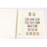 FRANCE, COLLECTION TIMBRES NEUFS/OBLITÉRÉS 1940 A 1957 FEUILLES SAFE COTE 4300€