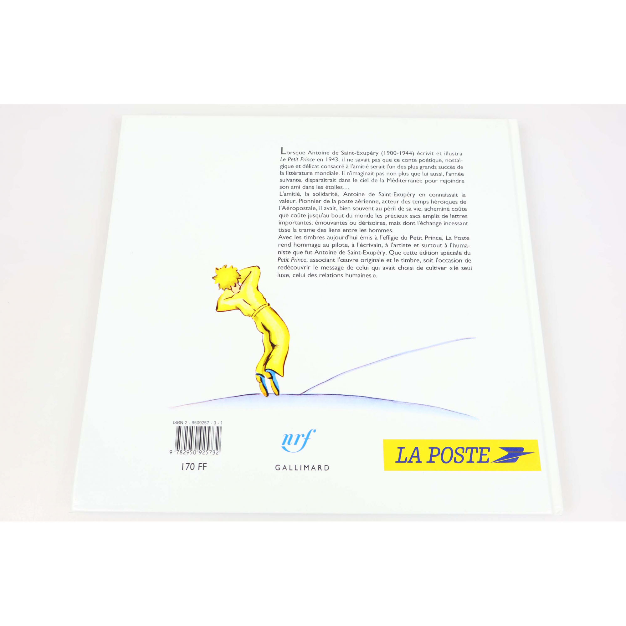 LE LIVRE DES TIMBRES DE FRANCE "LE PETIT PRINCE" 1998