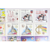 FRANCE BLOCS CNEP ENTRE 1986 ET 1994 (N°7 À 19) + FFAP (N°3 A 5) TIMBRES NEUFS**