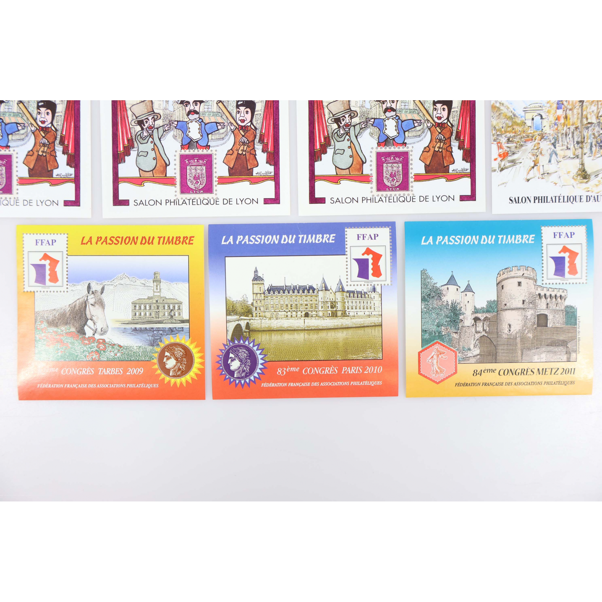 FRANCE BLOCS CNEP ENTRE 1986 ET 1994 (N°7 À 19) + FFAP (N°3 A 5) TIMBRES NEUFS**