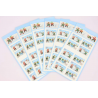 LOT 15 CARNETS AUTOADHÉSIFS BC31 BONNE ANNÉE, TIMBRES NEUFS** 0.46€ X 10 VF 69€