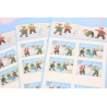 LOT 15 CARNETS AUTOADHÉSIFS BC31 BONNE ANNÉE, TIMBRES NEUFS** 0.46€ X 10 VF 69€