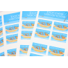 LOT 15 CARNETS AUTOADHÉSIFS BC33 VACANCES TIMBRES NEUFS** 0.46€ X 10 FACIALE 69€