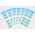 LOT 15 CARNETS AUTOADHÉSIFS BC33 VACANCES TIMBRES NEUFS** 0.46€ X 10 FACIALE 69€