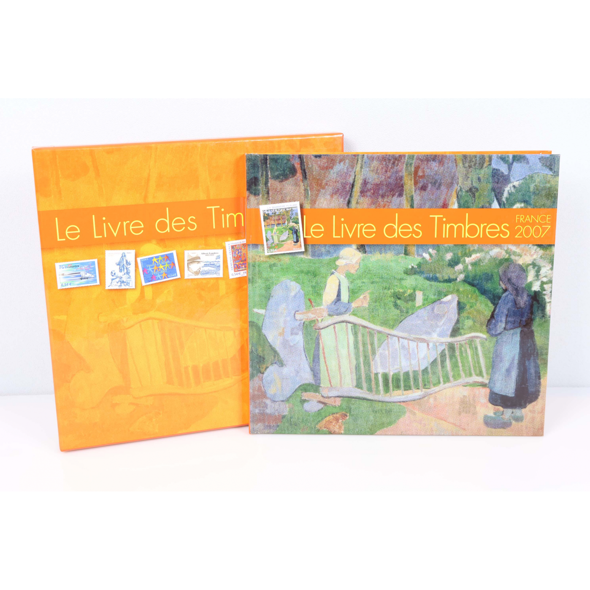 LE LIVRE DES TIMBRES FRANCE ANNÉE 2007 AVEC BOITIER - COMPLET - TIMBRES NEUFS**