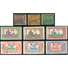 COLONIE TUNISIE SÉRIE N° 50 A 58 TIMBRES NEUFS* - COTE 355 EUROS - ANNÉE 1916