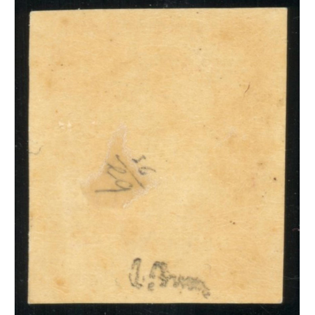 FRANCE, N° 13Ac NAPOLÉON, TIMBRE NEUF* SIGNÉ EXPERT BRUN, RARE - COTE 950 EUROS