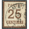 FRANCE TIMBRE ALSACE-LORRAINE N° 7 OBLITÉRÉ SIGNÉ BRUN 1870-71 FRANCE TIMBRE ALSACE-LORRAINE N° 7 OBLITÉRÉ SIGNÉ BRUN 1870-71