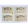 LOT DE COLLECTION 8 ANCIENS BILLETS DE BANQUE 1000 MARK ALLEMAGNE 21 AVRIL 1910