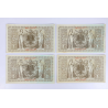 LOT DE COLLECTION 8 ANCIENS BILLETS DE BANQUE 1000 MARK ALLEMAGNE 21 AVRIL 1910
