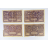 LOT DE COLLECTION DE 10 ANCIENS BILLETS DE BANQUE 1000 MAREK POLOGNE 1919