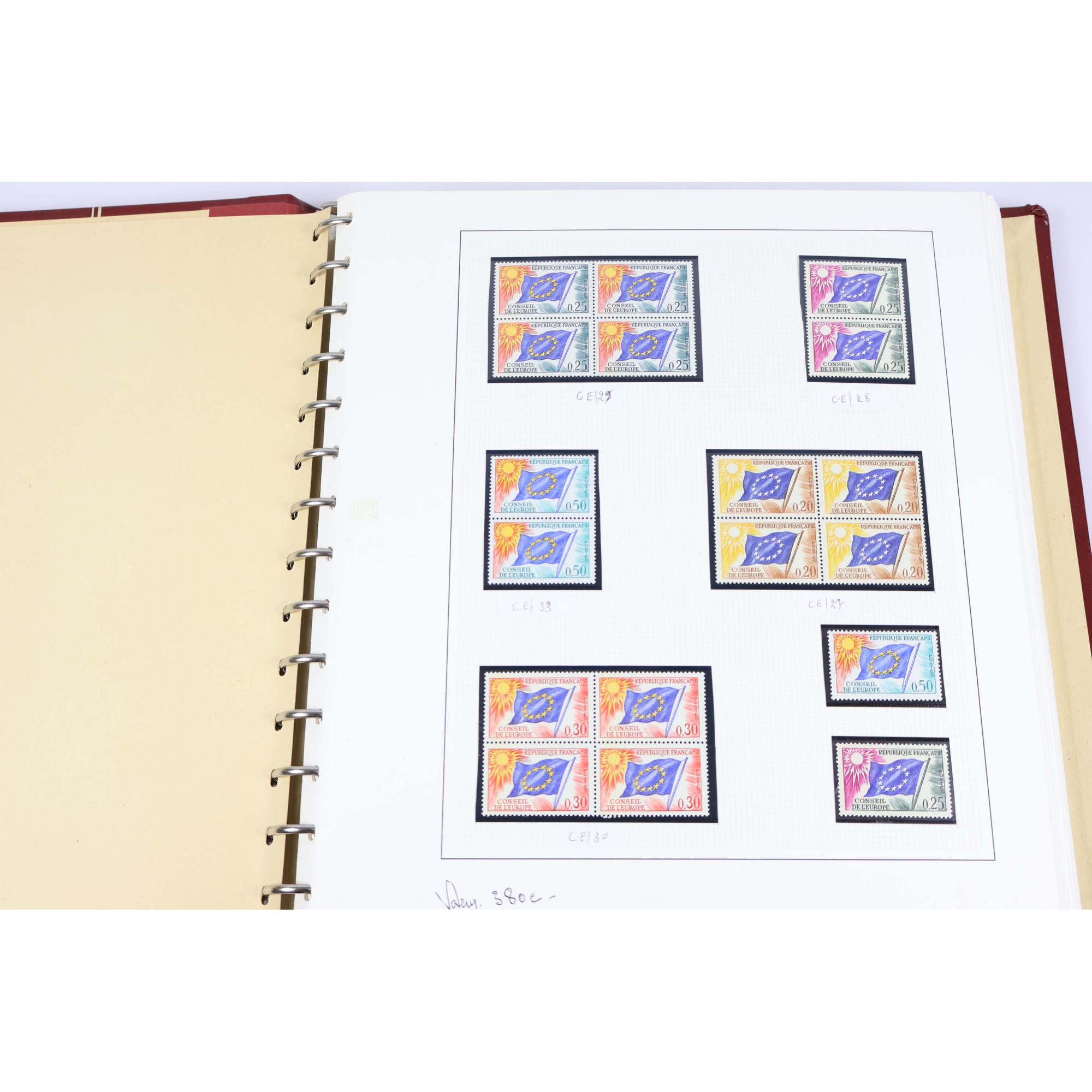 FRANCE COLLECTION ANNÉES 50-60, CLASSÉE PAR UNITÉS/PAIRES/BLOCS TIMBRES NEUFS** FRANCE COLLECTION ANNÉES 50-60, CLASSÉE PAR UNITÉS/PAIRES/BLOCS TIMBRES NEUFS**