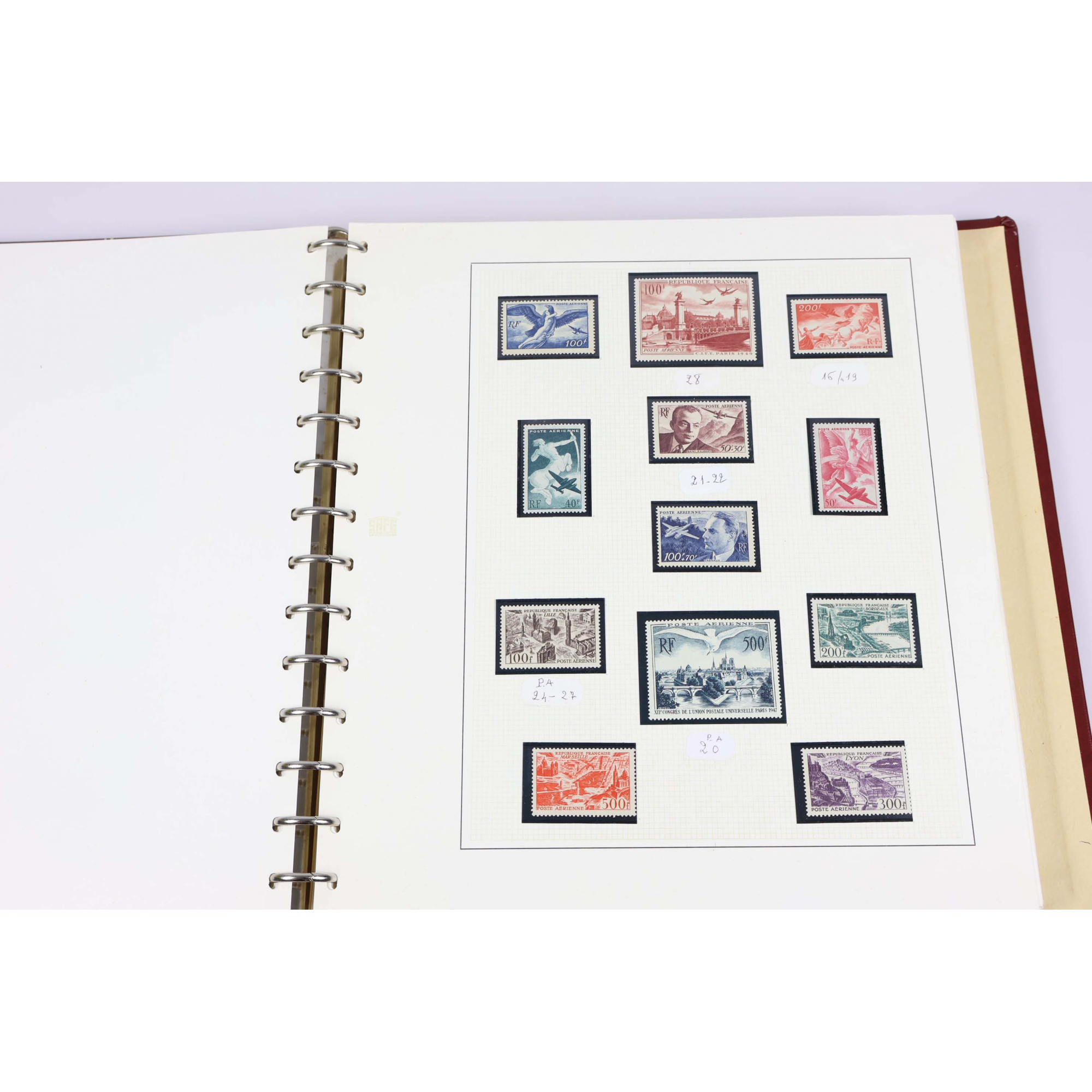 FRANCE COLLECTION ANNÉES 50-60, CLASSÉE PAR UNITÉS/PAIRES/BLOCS TIMBRES NEUFS** FRANCE COLLECTION ANNÉES 50-60, CLASSÉE PAR UNITÉS/PAIRES/BLOCS TIMBRES NEUFS**