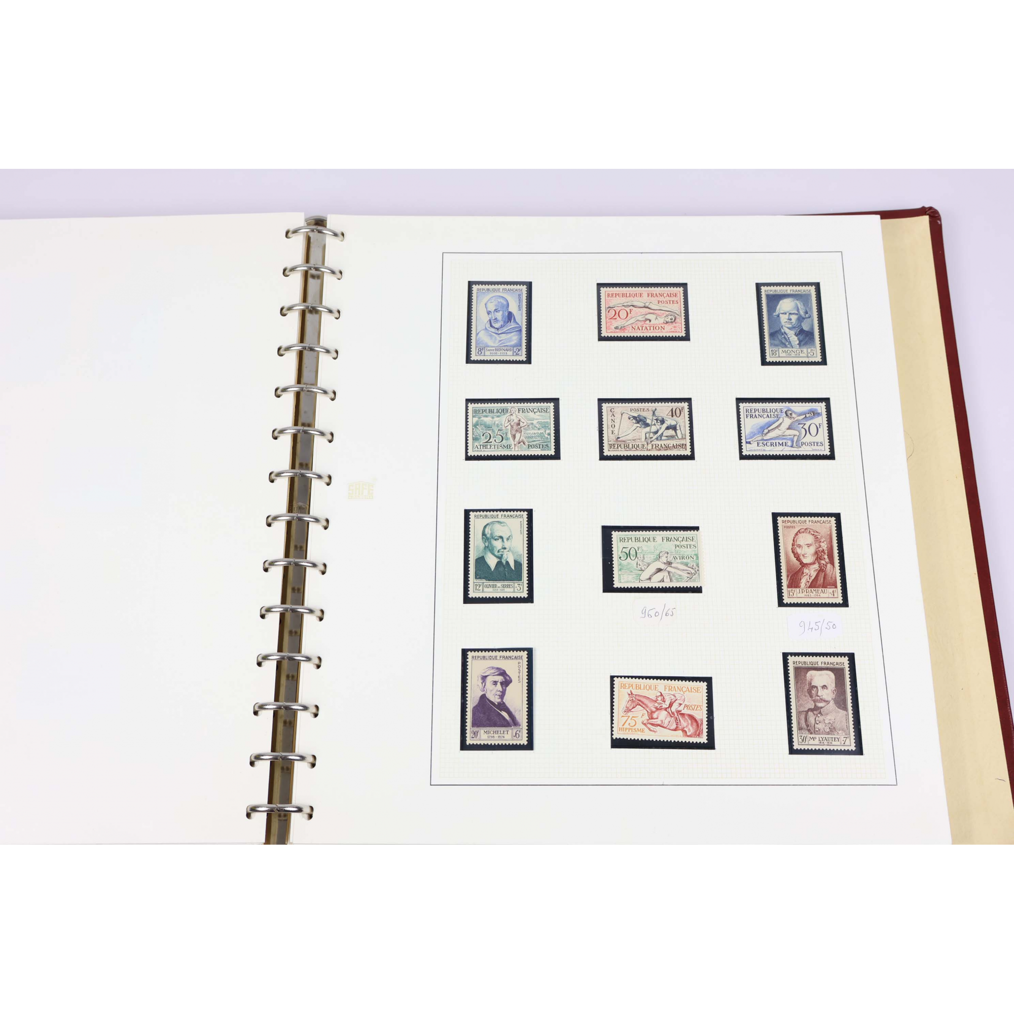 FRANCE COLLECTION ANNÉES 50-60, CLASSÉE PAR UNITÉS/PAIRES/BLOCS TIMBRES NEUFS** FRANCE COLLECTION ANNÉES 50-60, CLASSÉE PAR UNITÉS/PAIRES/BLOCS TIMBRES NEUFS**