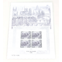 FRANCE, AFFICHE 93A BLOC FEUILLET "VUE DE PARIS" POSTE AERIENNE NEUF** - 2022