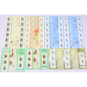 FRANCE LOT BLOCS - 105 TIMBRES À VALIDITÉ PERMANENTE PRIORITAIRES NEUFS VF 150€