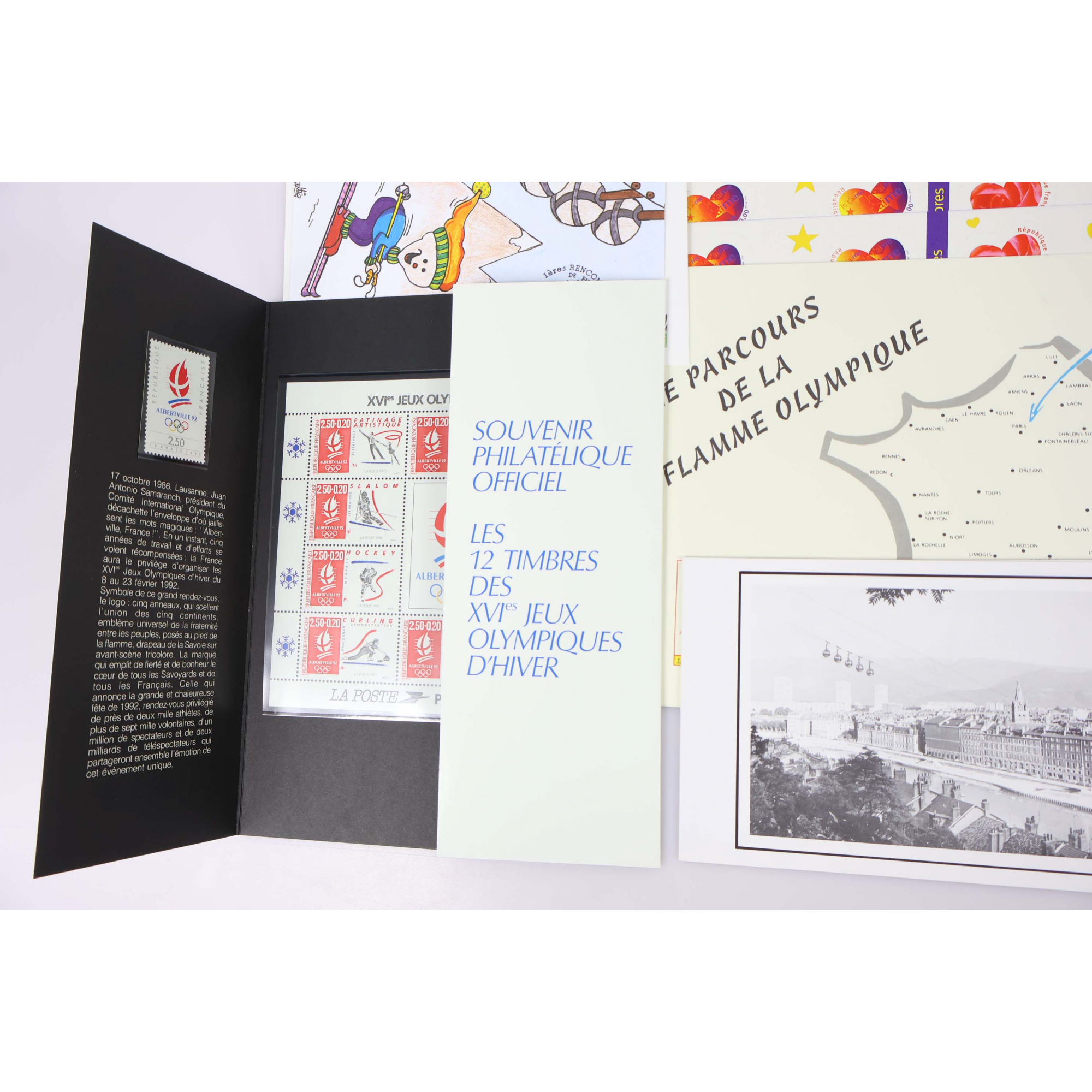 FRANCE, LOT DE CARNETS ET BLOCS EN FRANCS NEUFS** VALEUR FACIALE 94 EUROS