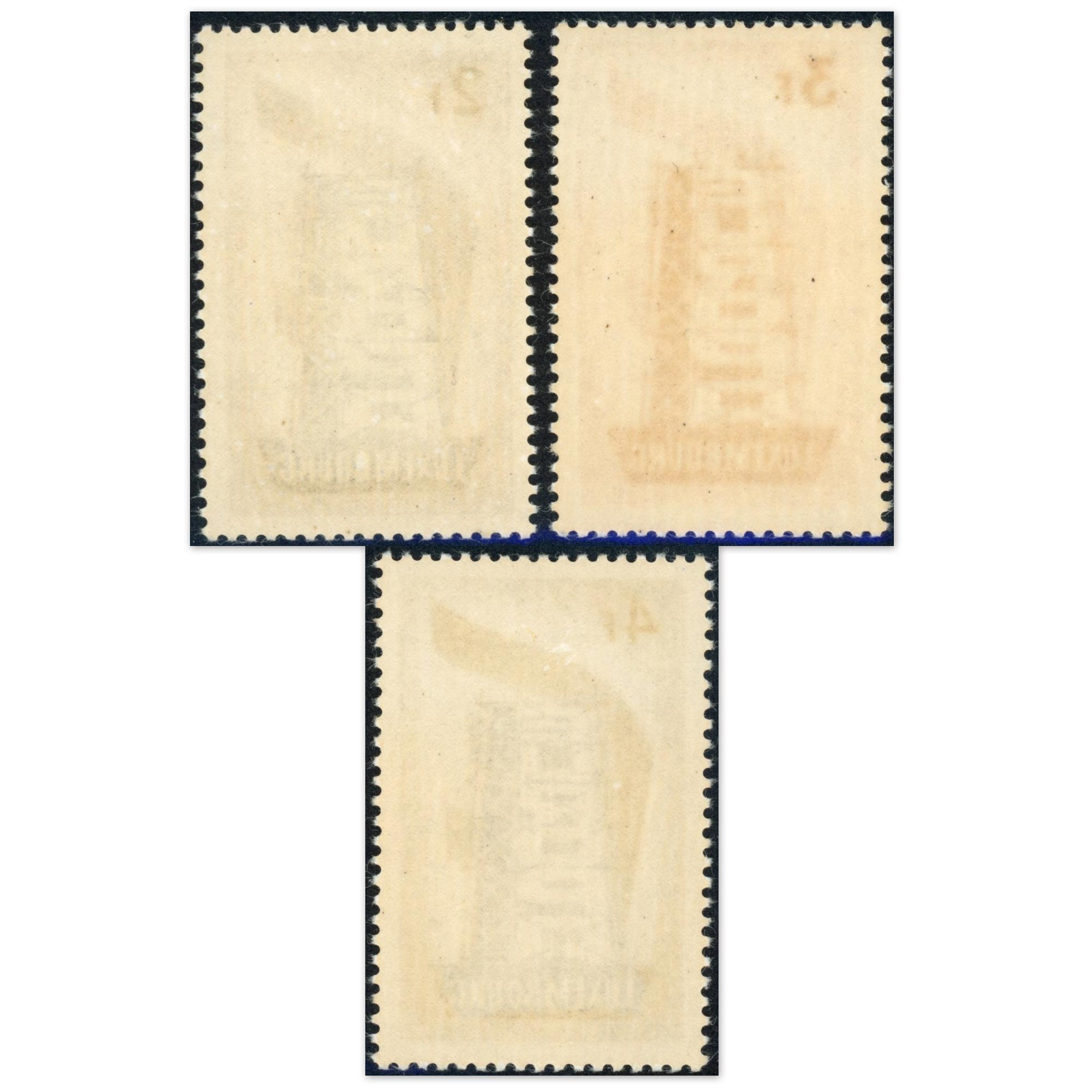 LUXEMBOURG N°514 À 516 EUROPA 3 TIMBRES NEUFS ANNÉE 1956 - COTE 542,50 EUROS