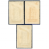 LUXEMBOURG N°514 À 516 EUROPA 3 TIMBRES NEUFS ANNÉE 1956 - COTE 542,50 EUROS