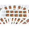 LOT 15 CARNETS CROIX ROUGE BC2054 TIMBRES NEUFS** 0.53€ X 10 FACIALE 79.5€