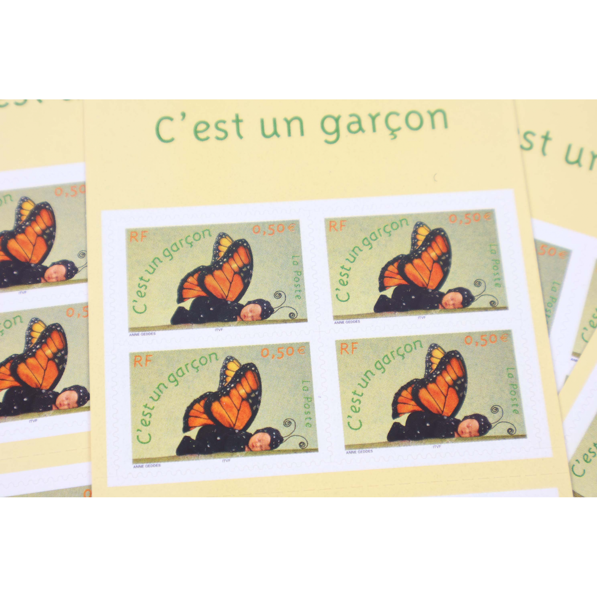 LOT 15 CARNETS AUTOADHÉSIFS BC41 GARCON TIMBRES NEUFS** 0.50€ X 10 FACIALE 75€