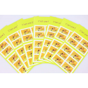 LOT 15 CARNETS AUTOADHÉSIFS BC40 FILLE TIMBRES NEUFS** 0.50€ X 10 FACIALE 75€